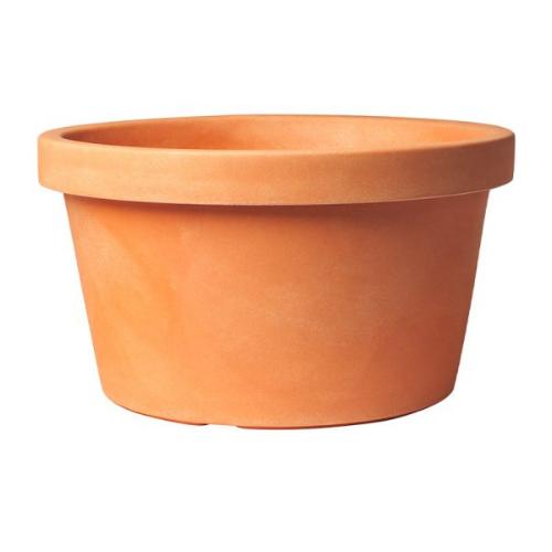 Norma Planter Bowl 54lt White-washed Terracotta