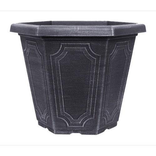Estate Planter Hex 44cm Chalk - Pretty Pots
