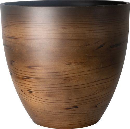 23cm plant pots Planter Natural 23cm Dark Brown
