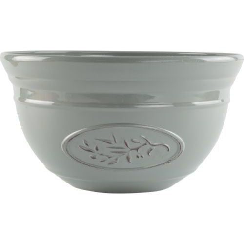 Olive Decorative Planter Bowl 30cm Grey - Pretty Pots