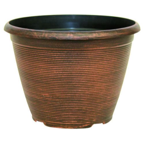 Helix Decorative Planter 13" Warm Copper - Pretty Pots