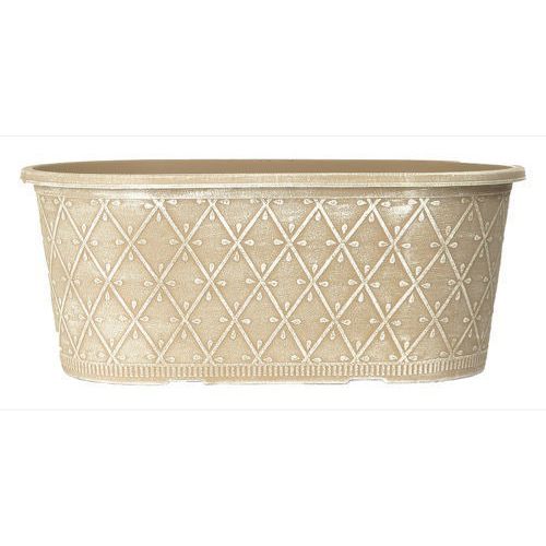 Prisma Decorative Planter Oval 12" Ginger - Pretty Pots