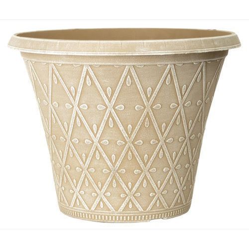 Prisma Decorative Plant Pot Round 12" Ginger - Pretty Pots