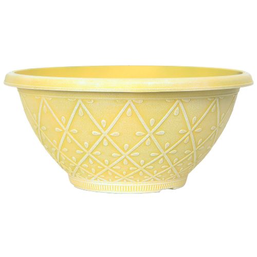 Prisma Decorative Bowl 12" Sunglow Yellow - Pretty Pots