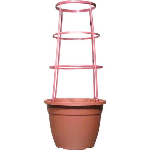 Bella cage Plastic planter 30cm Terracotta - Pretty Pots