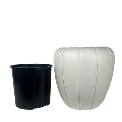 Gaja Planter Low 40cm Cream