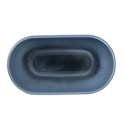 Olive Decorative Trough Planter 38cm Light Blue