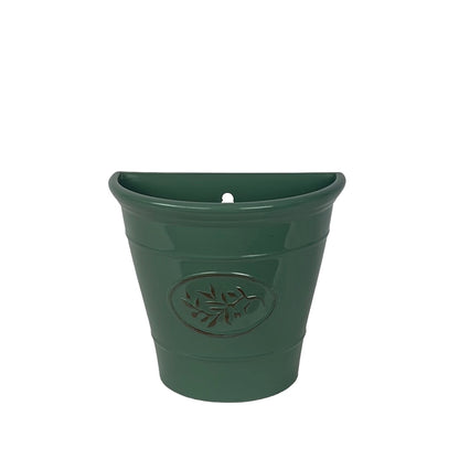 Olive Wall Planter 23cm Green