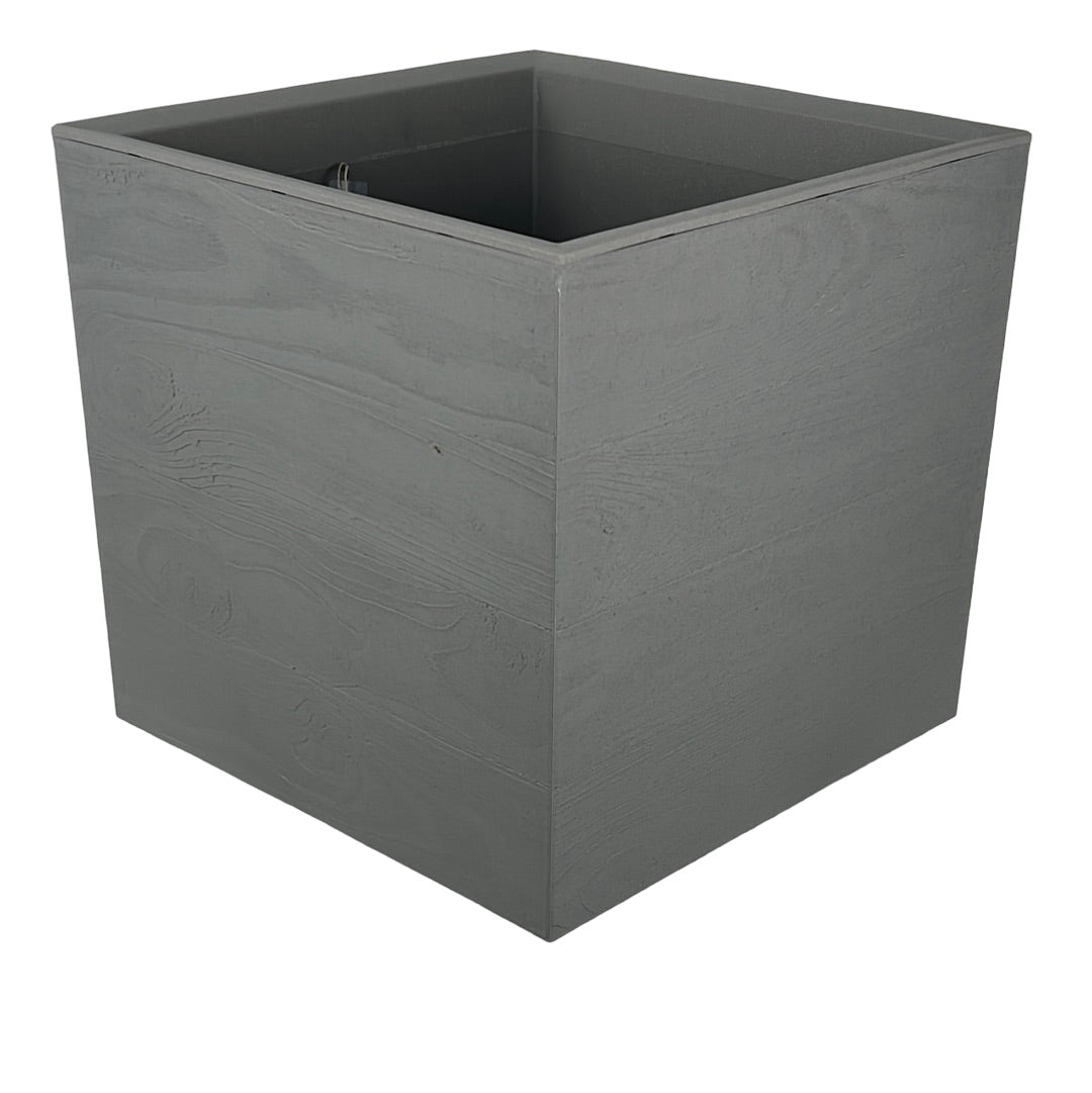 Karo ECO Wood Planter Square 40cm Grey