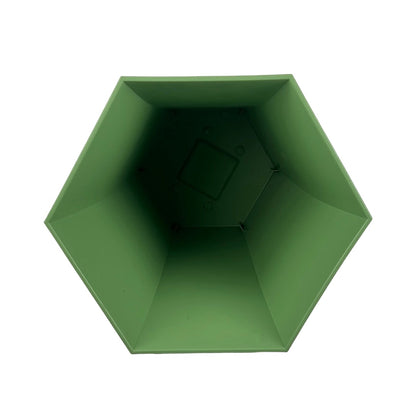 Verona Planter Hexagonal 20cm Sage Green