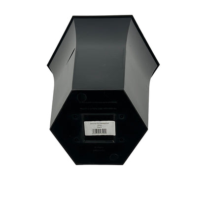 Verona Planter Hexagonal 27cm Black