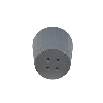 Wilson Planter Flow Material 8" Smokey Grey