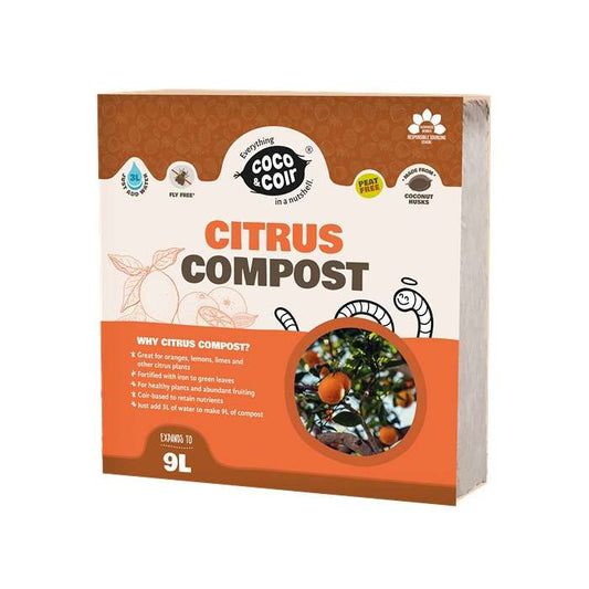 Coco & Coir Citrus Compost – 9L - Pretty Pots