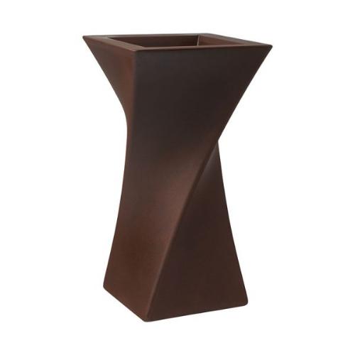 Triangolo Planter 100cm Tall Bronze