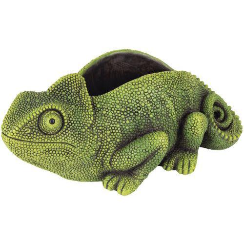 Cement Planter Chameleon 34cm