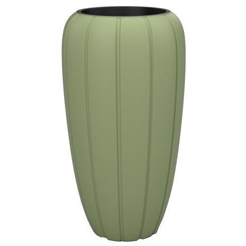 Gaja Planter Tall 40cm Olive Green - Pretty Pots