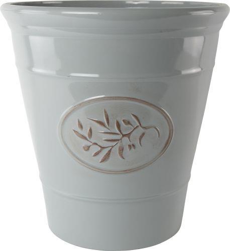 Olive Planter Round 55cm Grey - Pretty Pots