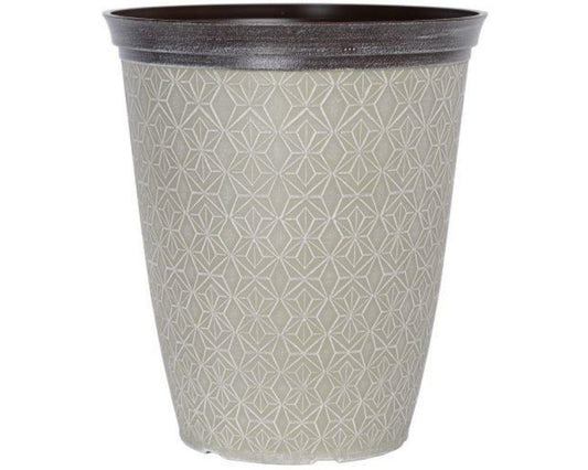 Phoebe Decorative Planter Tall 12.5" Classic Creamy Fusion - Pretty Pots