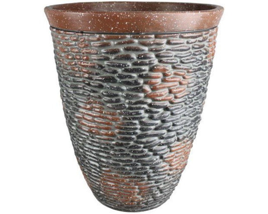 Rustic Stone Decorative Planter 37cm - Pretty Pots