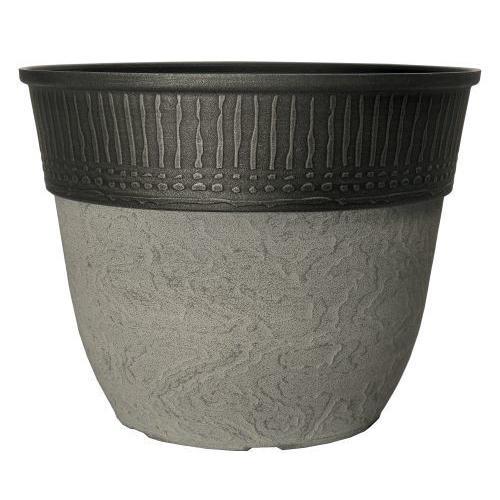 Baker Planter 15" Silver Fusion - Pretty Pots