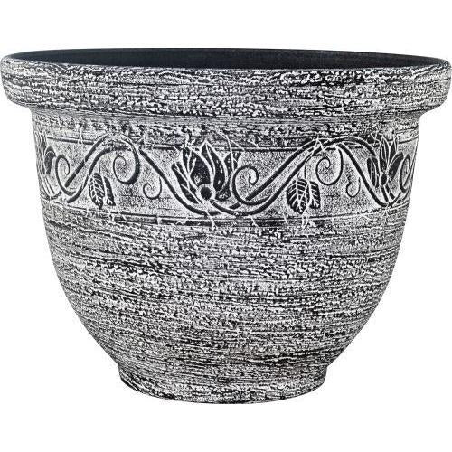 Celtic Planter 23cm White - Pretty Pots