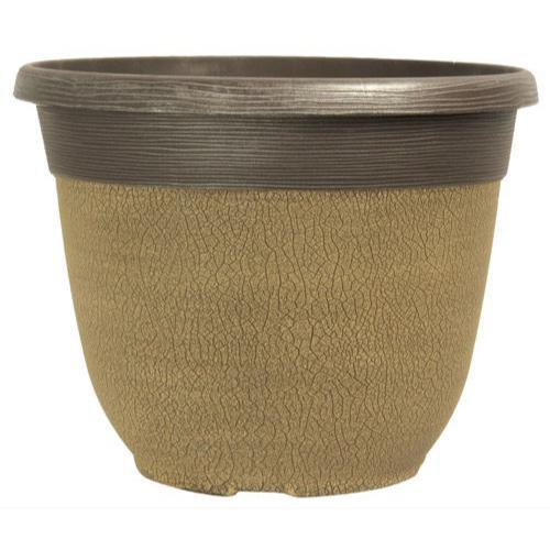 Crackle Planter 30cm Ceramic Cream - Pretty Pots