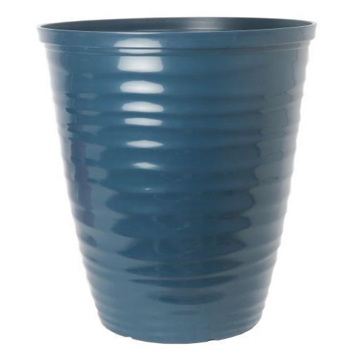 Dune Planter Polished with Rim 28cm Lagoon Teal - Pretty Pots