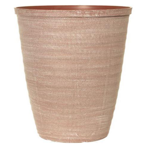 Dune Planter with Rim 28cm Powdered Brick - Pretty Pots