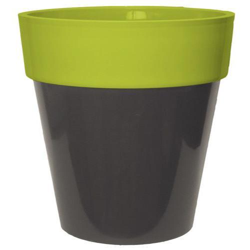 Euro Planter Round 30cm Glossy Apple - Pretty Pots