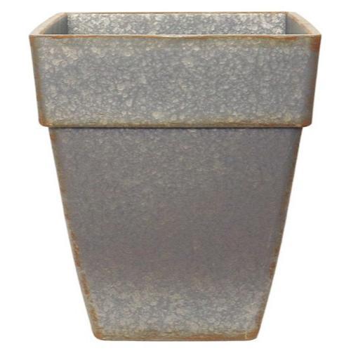 Euro Planter Square 28cm Faux Concrete - Pretty Pots