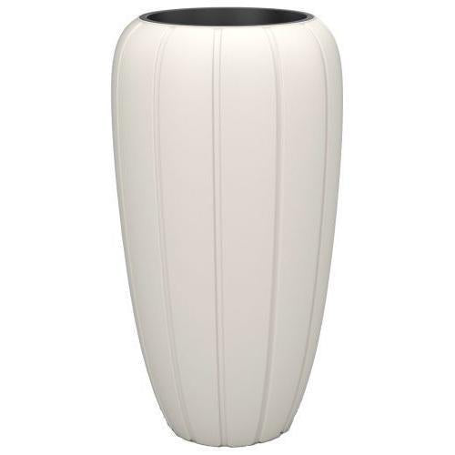 Gaja Planter Tall 40cm Cream - Pretty Pots