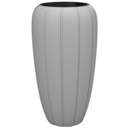 Gaja Planter Tall 40cm Grey - Pretty Pots