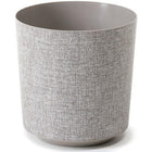 Gama Planter Round Textile 19cm Taupe