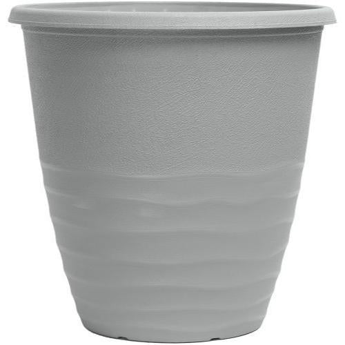 Mariella Tall Planter 12" Country Grey - Pretty Pots