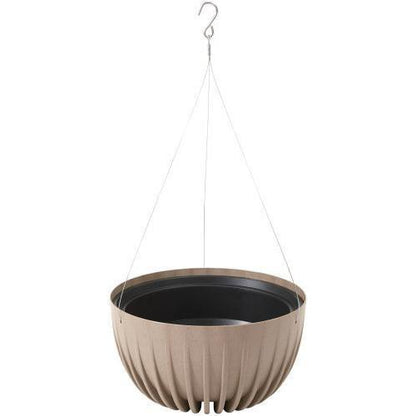 Mira ECO Coffee Hanging Bowl 30cm Latte Cream - Pretty Pots