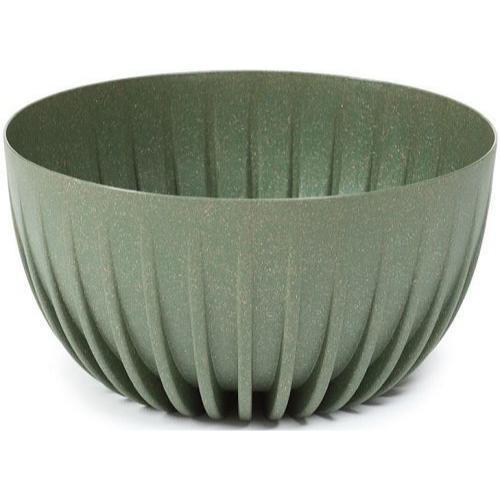 Mira ECO Wood Bowl 24cm Forest Green - Pretty Pots