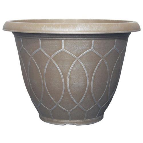 Monaco Planter 17" Grey Blue - Pretty Pots