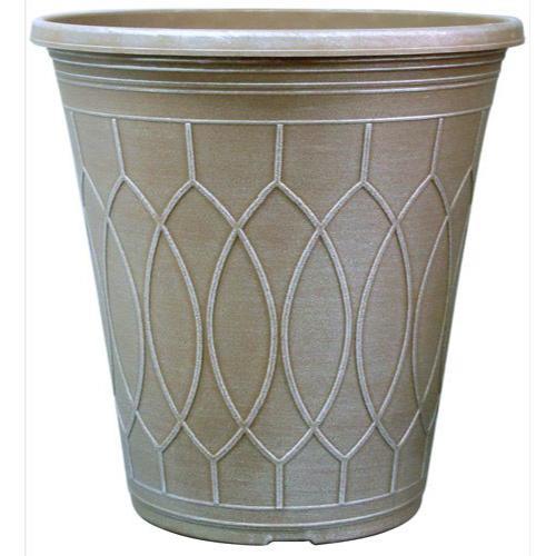 Monaco Planter Tall 13" Grey Blue - Pretty Pots