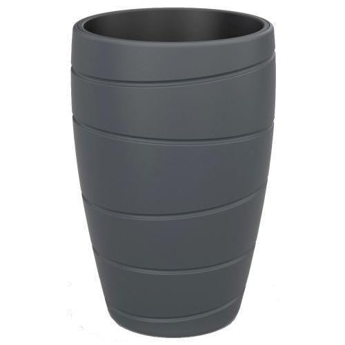 Passa Planter Medium 40cm Anthracite - Pretty Pots