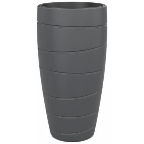 Passa Planter Tall 40cm Anthracite - Pretty Pots