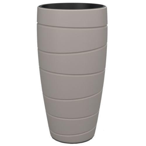 Passa Planter Tall 40cm Taupe - Pretty Pots