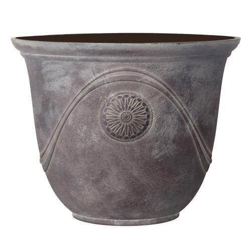 Premium Planter Anaheim 13" Antique Slate - Pretty Pots