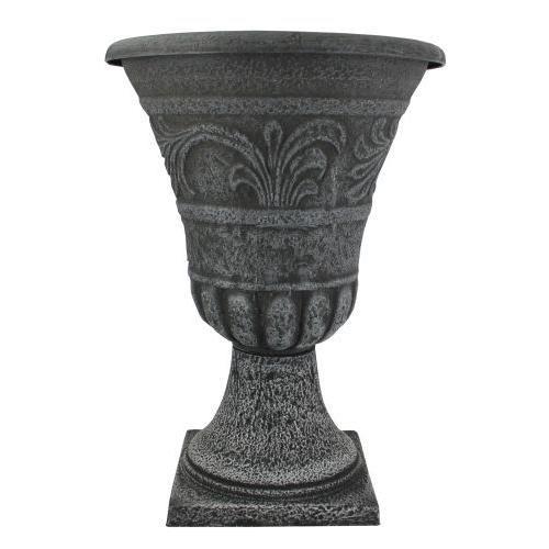 Stone Look Plastic Urn Planter 40cm - Pretty Pots