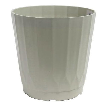 Wilson Planter Flow Material 8" Smokey Grey - Pretty Pots