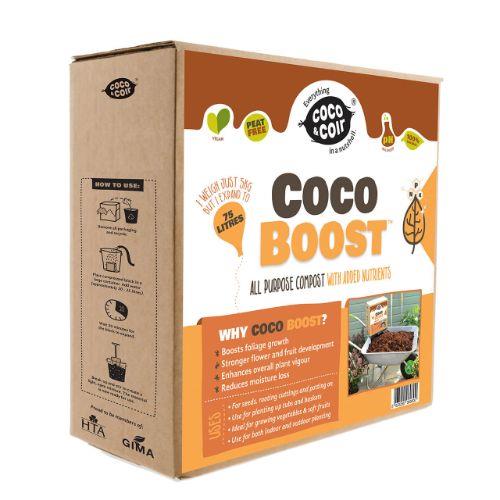 Coco and Coir Coco Boost 75lt - Pretty Pots