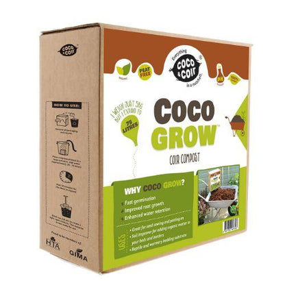 Coco and Coir Coco Grow 75lt - Pretty Pots