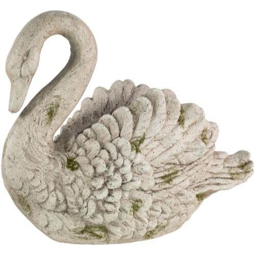 Decorative Concrete Ornament Planter Swan